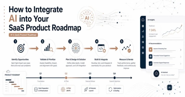 How to Integrate AI into Your SaaS Product Roadmap