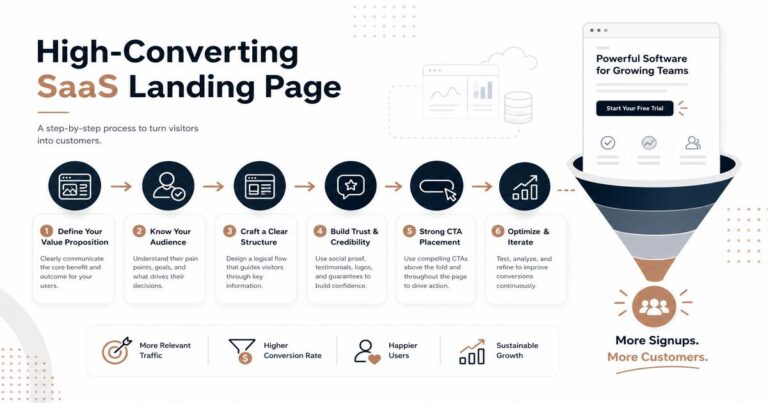 How to Build a High-Converting SaaS Landing Page