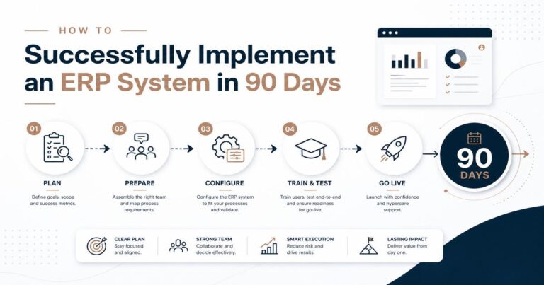 How to Successfully Implement an ERP System in 90 Days